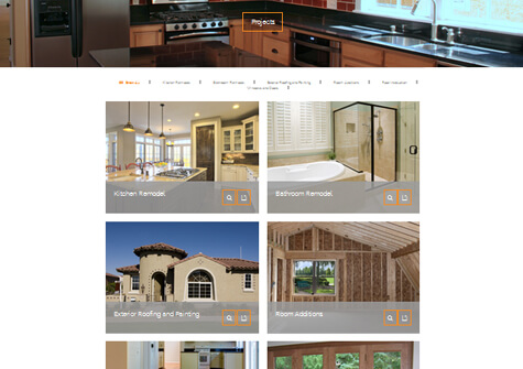 contractor mobile web design